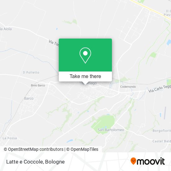 Latte e Coccole map