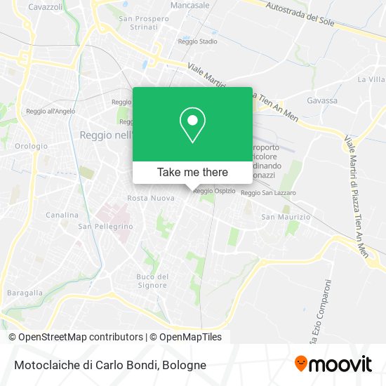 Motoclaiche di Carlo Bondi map
