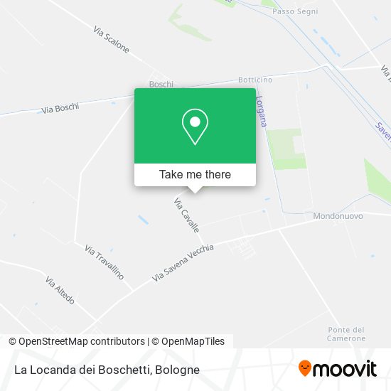 La Locanda dei Boschetti map
