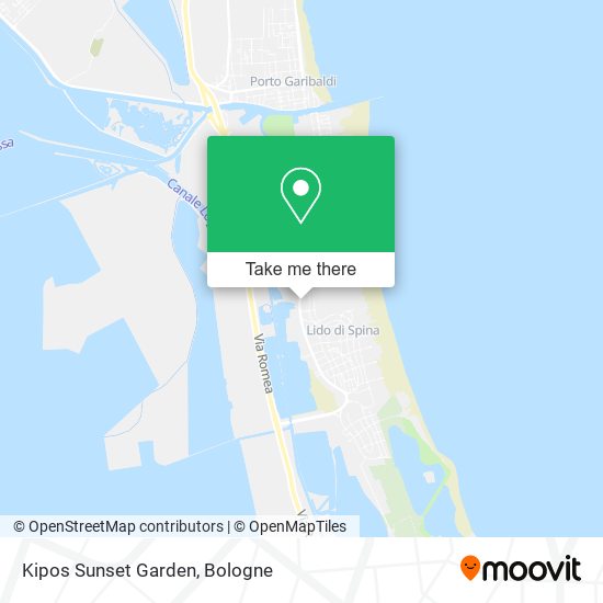 Kipos Sunset Garden map