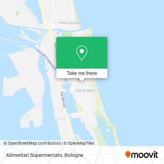 Alimentari Supermercato map