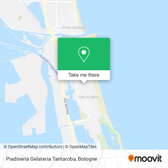Piadineria Gelateria Tantaroba map