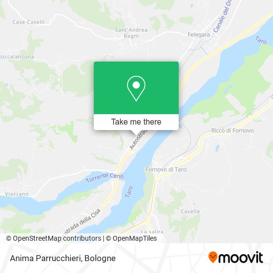Anima Parrucchieri map