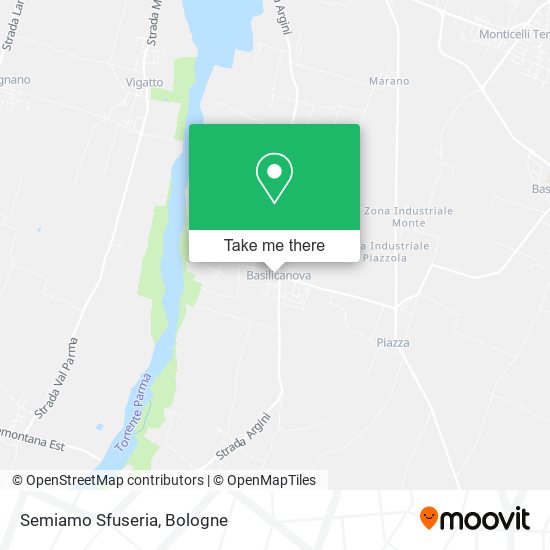 Semiamo Sfuseria map