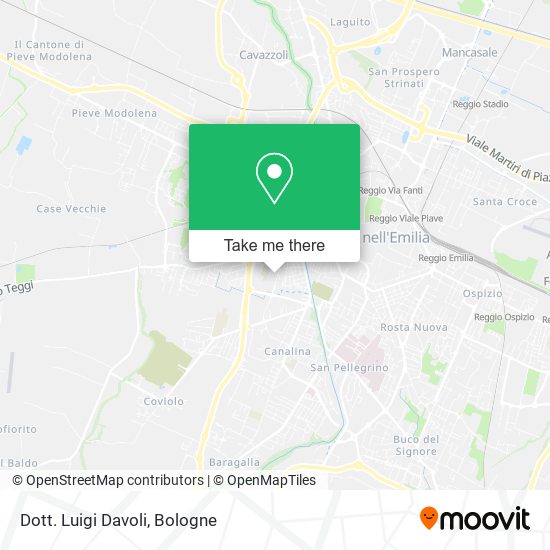 Dott. Luigi Davoli map