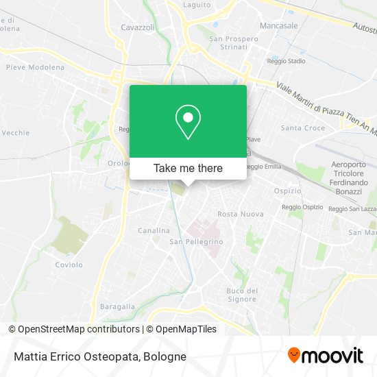 Mattia Errico Osteopata map