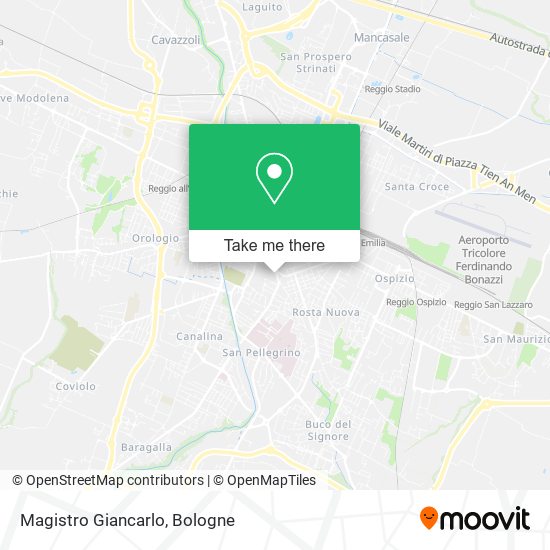 Magistro Giancarlo map