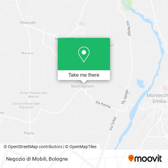 Negozio di Mobili map