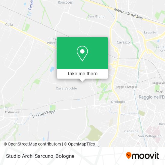 Studio Arch. Sarcuno map
