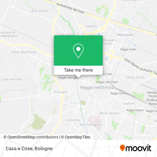 Casa e Cose map