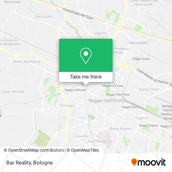 Bar Reality map