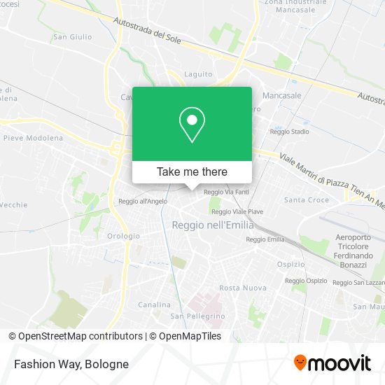 Fashion Way map
