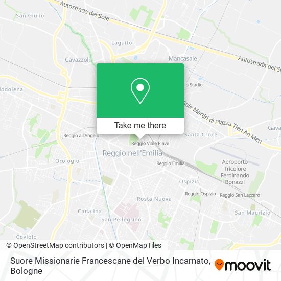 Suore Missionarie Francescane del Verbo Incarnato map