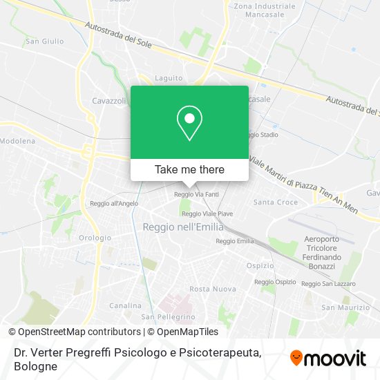 Dr. Verter Pregreffi Psicologo e Psicoterapeuta map
