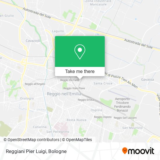 Reggiani Pier Luigi map