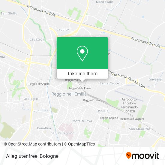 Alleglutenfree map