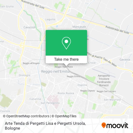 Arte Tenda di Pergetti Lisa e Pergetti Ursola map