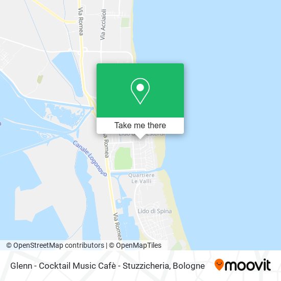Glenn - Cocktail Music Cafè - Stuzzicheria map