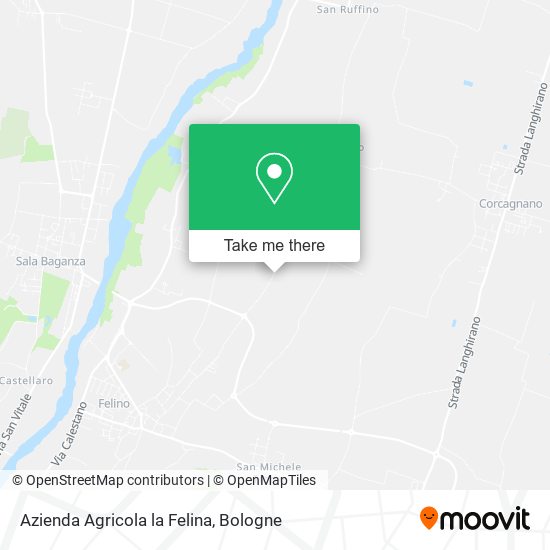 Azienda Agricola la Felina map