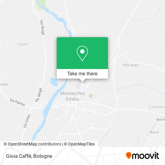Gioia Caffè map