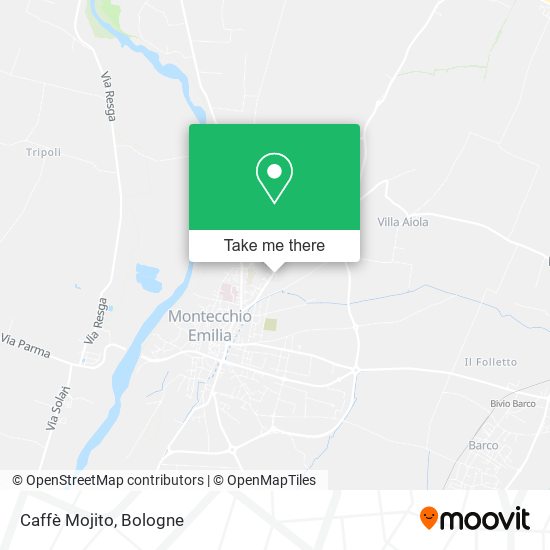 Caffè Mojito map