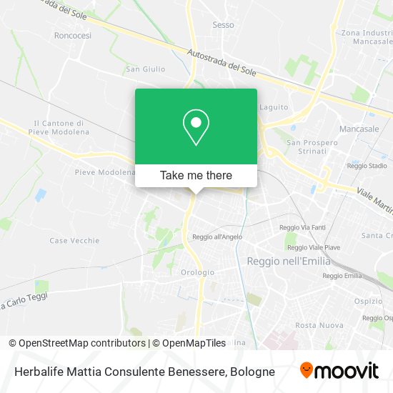 Herbalife Mattia Consulente Benessere map