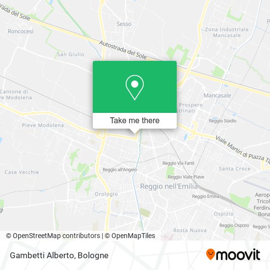 Gambetti Alberto map