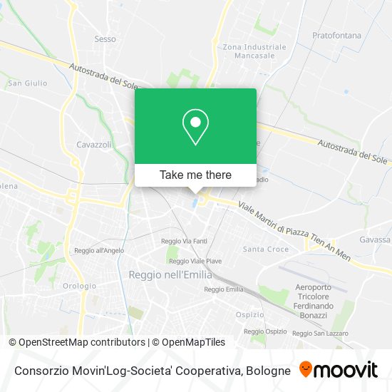 Consorzio Movin'Log-Societa' Cooperativa map