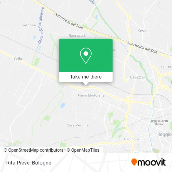 Rita Pieve map