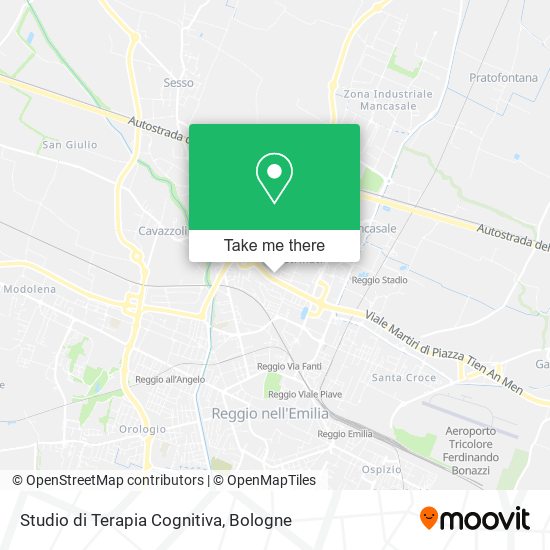 Studio di Terapia Cognitiva map