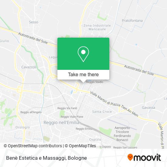 Benè Estetica e Massaggi map