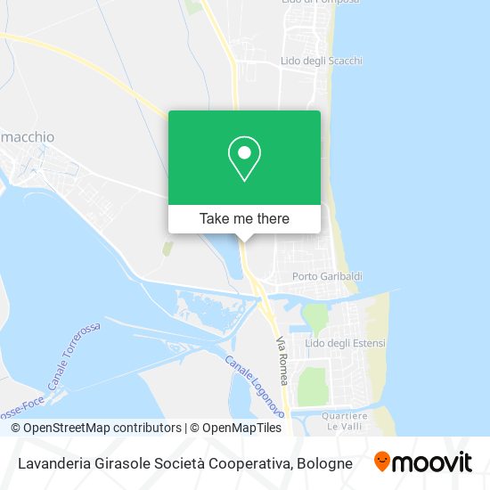 Lavanderia Girasole Società Cooperativa map