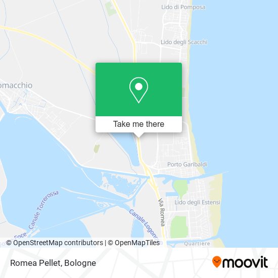Romea Pellet map