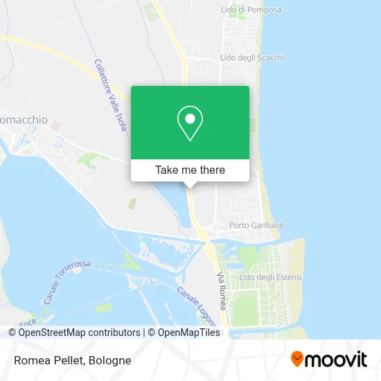 Romea Pellet map
