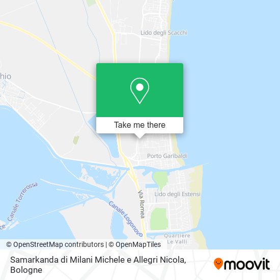 Samarkanda di Milani Michele e Allegri Nicola map
