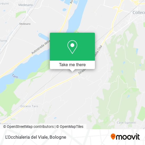 L'Occhialeria del Viale map
