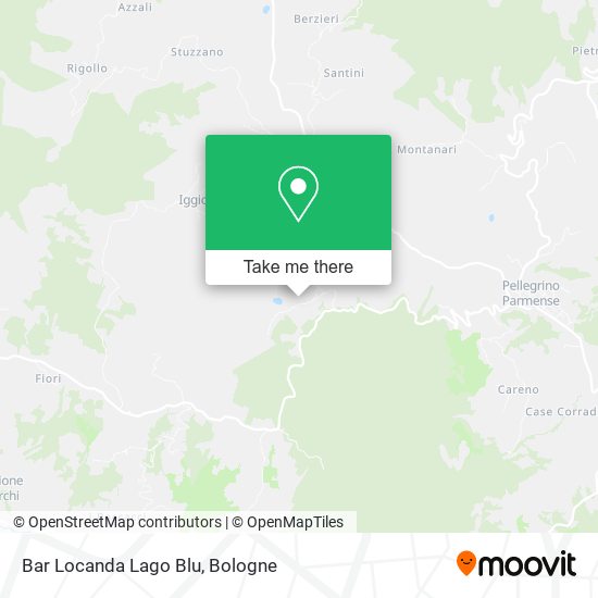 Bar Locanda Lago Blu map