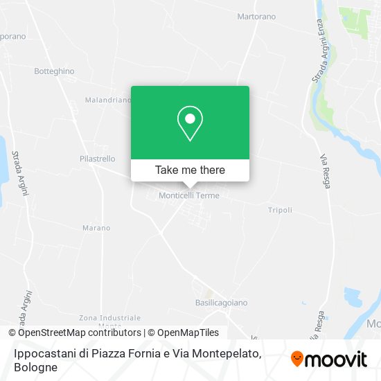Ippocastani di Piazza Fornia e Via Montepelato map