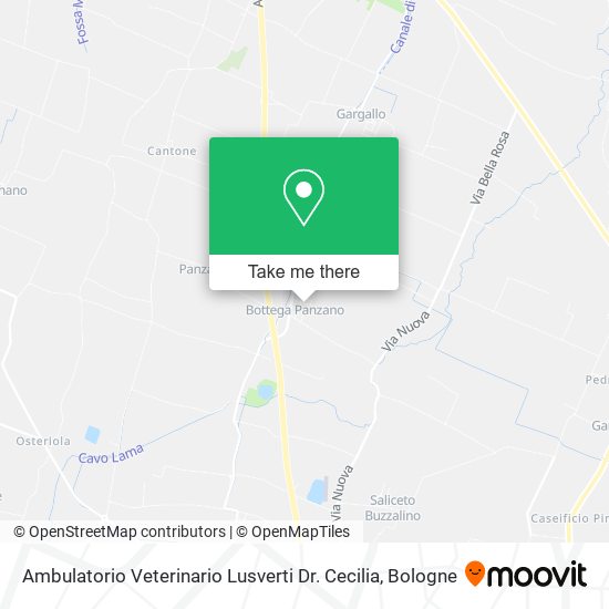 Ambulatorio Veterinario Lusverti Dr. Cecilia map