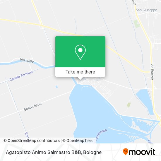 Agatopisto Animo Salmastro B&B map