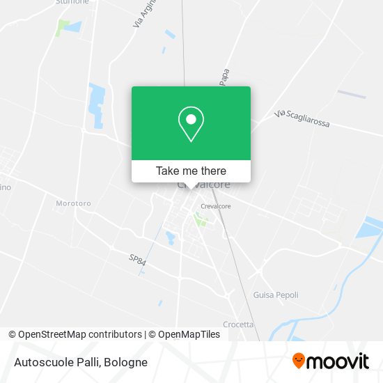Autoscuole Palli map