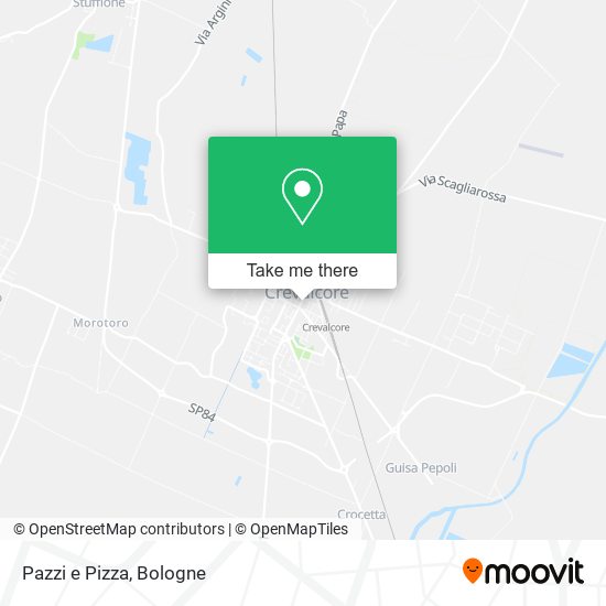 Pazzi e Pizza map