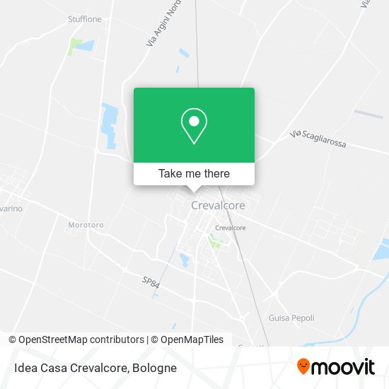 Idea Casa Crevalcore map