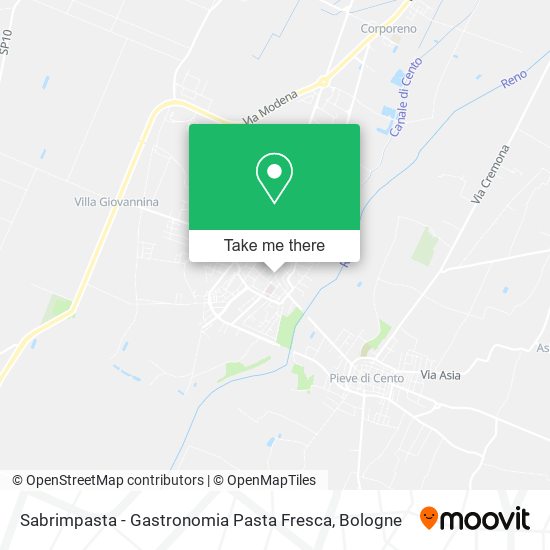 Sabrimpasta - Gastronomia Pasta Fresca map