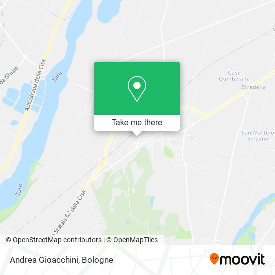 Andrea Gioacchini map