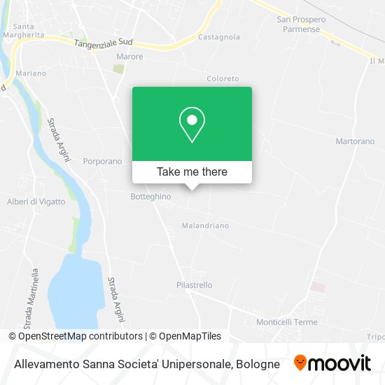 Allevamento Sanna Societa' Unipersonale map