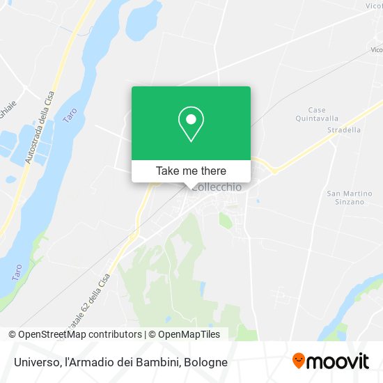Universo, l'Armadio dei Bambini map
