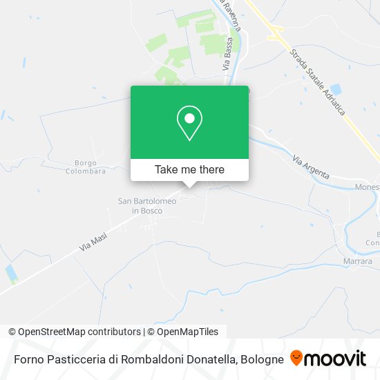 Forno Pasticceria di Rombaldoni Donatella map