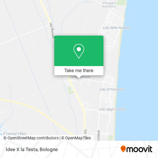 Idee X la Testa map