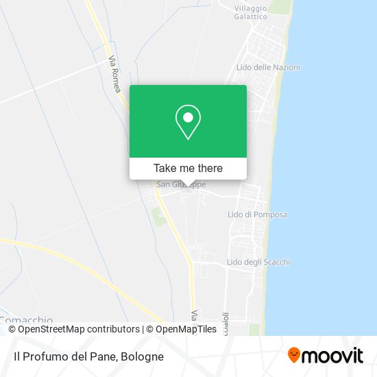 Il Profumo del Pane map
